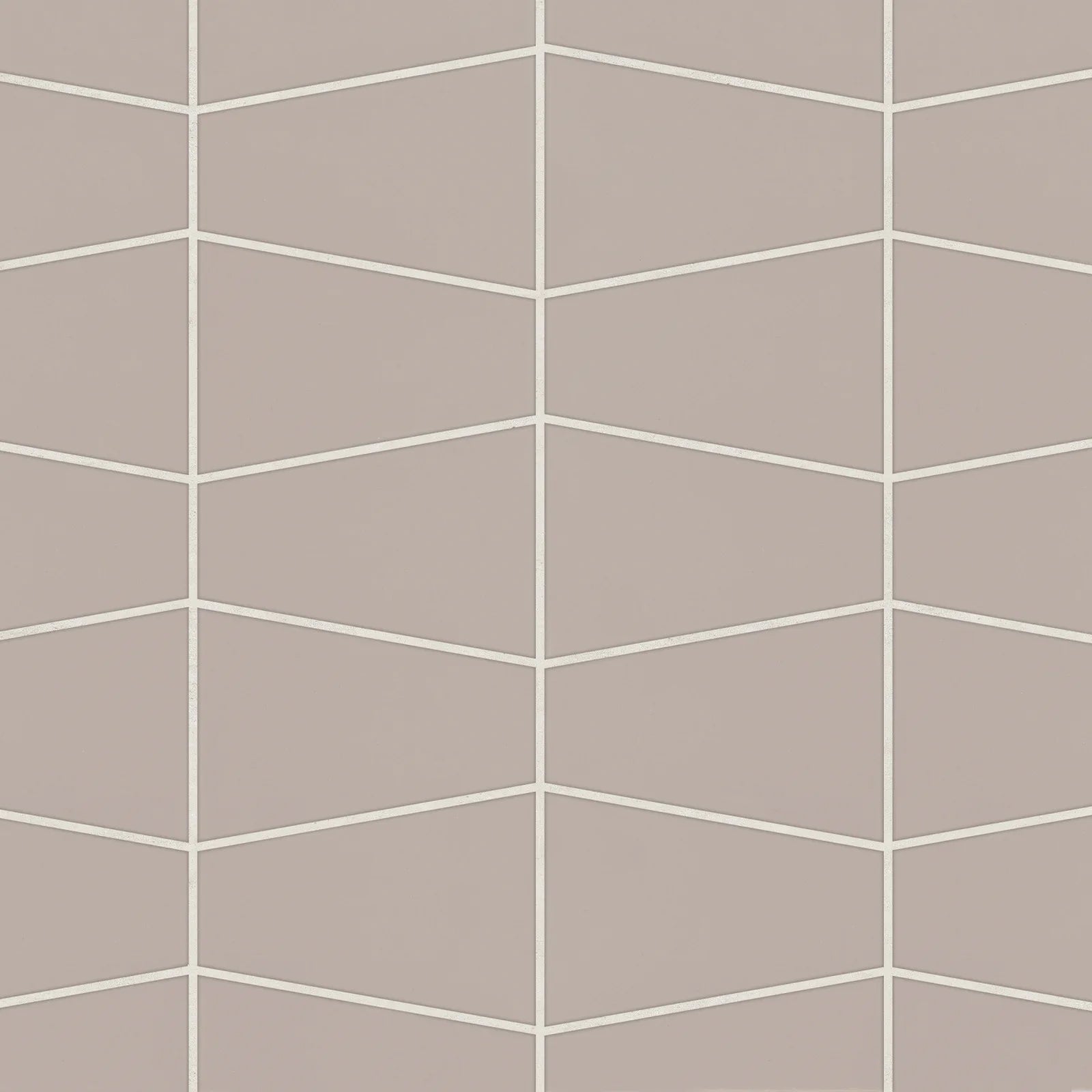 Bedrosians Marin Collection Coastal Cliff Trapezoid 8.25" x 13" Matte Porcelain Mosaic Tile