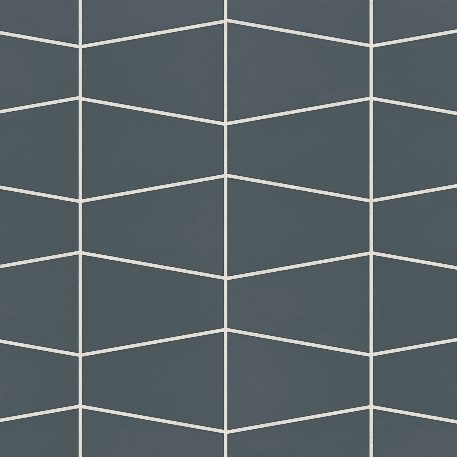 Bedrosians Marin Collection Midnight Tide Trapezoid 8.25" x 13" Matte Porcelain Mosaic Tile
