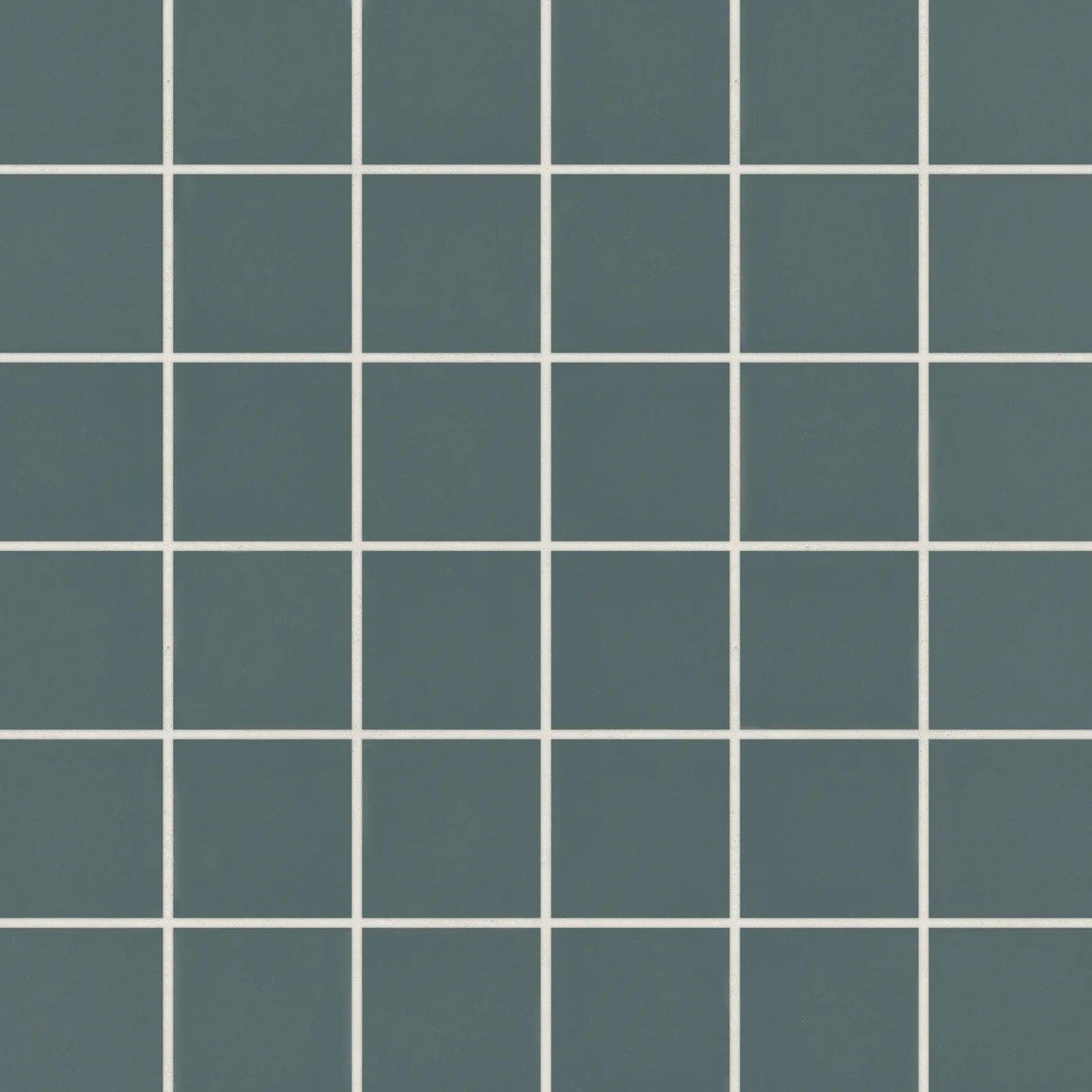 Bedrosians Marin Collection Ocean Teal (2" x 2" Pieces) 12" x 12" Matte Porcelain Mosaic Tile