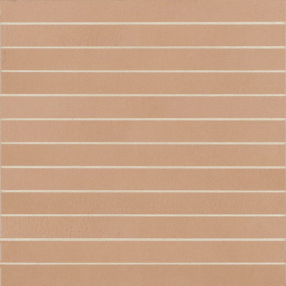 Bedrosians Sahara Collection Cotto (1" x 12" Pieces) 11.75" x 11.75" Matte Porcelain Mosaic Tile