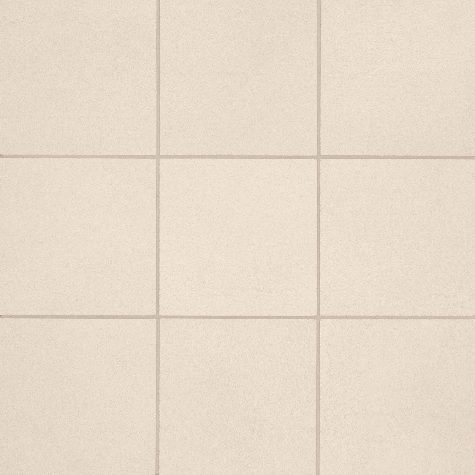 Bedrosians Sahara Collection White (4" x 4" Pieces) 11.75" x 11.75" Matte Porcelain Mosaic Tile