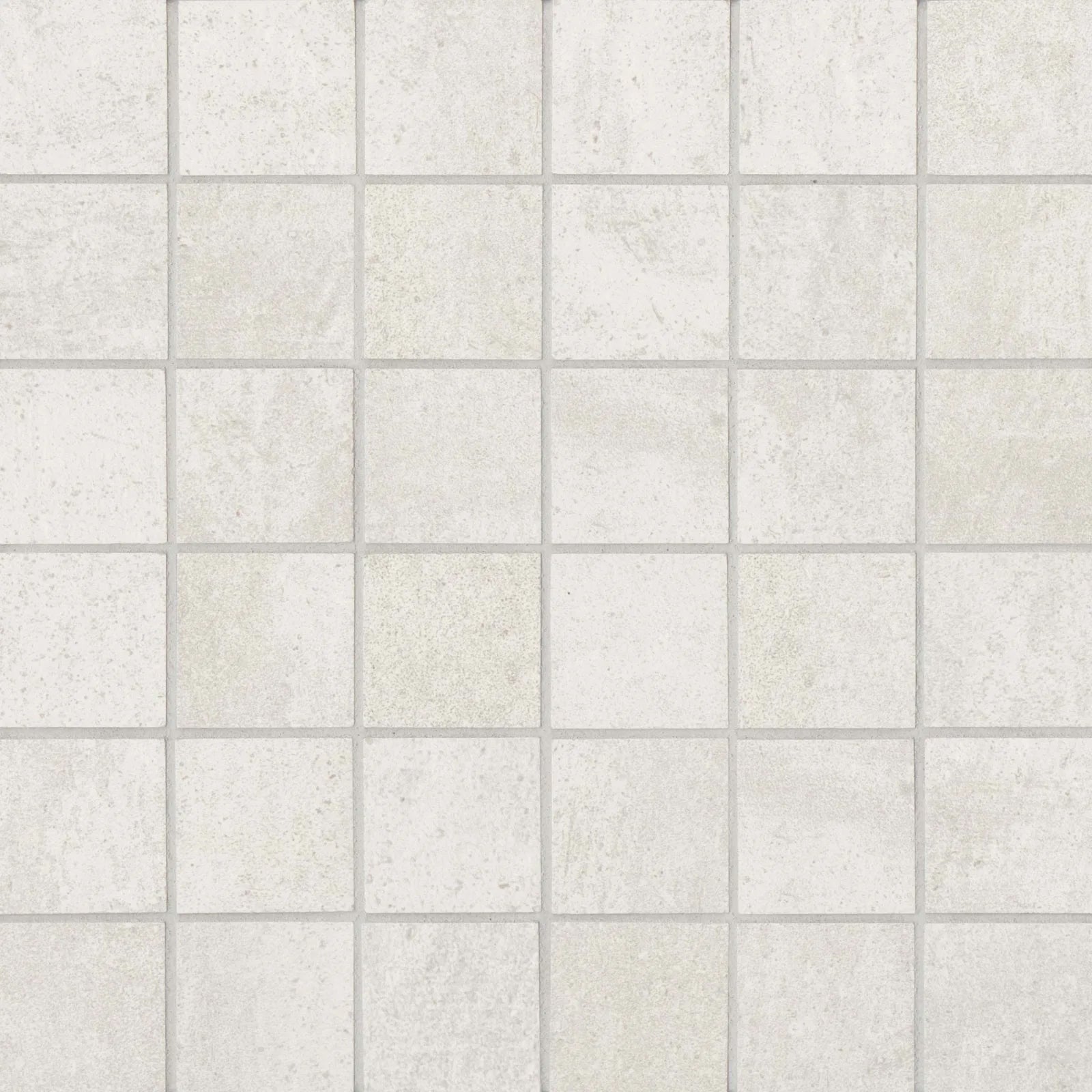 Bedrosians Simply Modern Collection Creme (2" x 2" Pieces) 12" x 12" Matte Porcelain Mosaic Tile