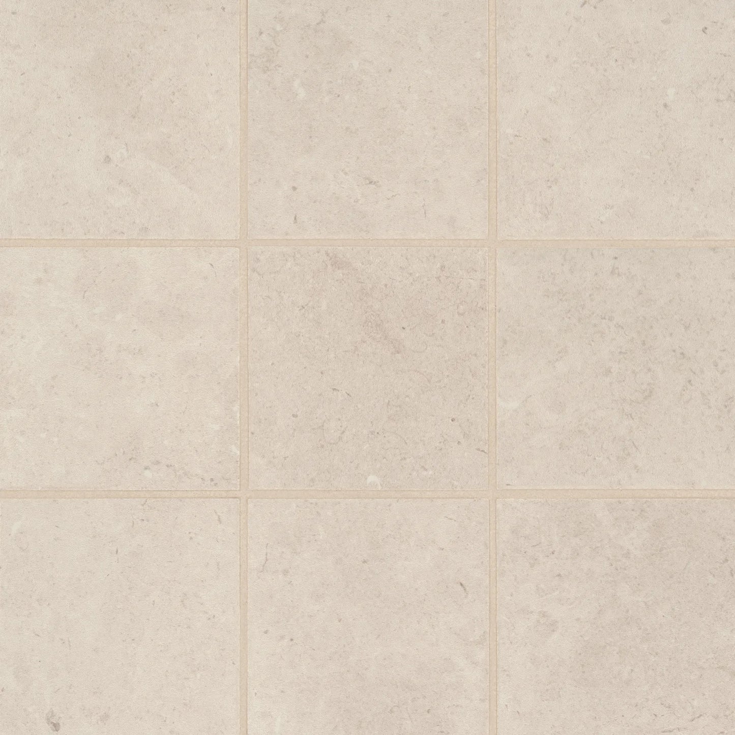Bedrosians Thaddeus Collection Creme (4" x 4" Pieces) 12" x 12" Matte Porcelain Mosaic Tile