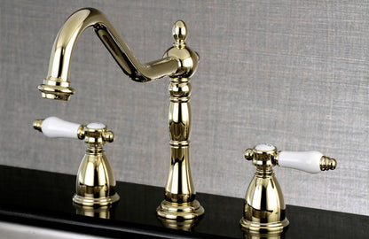 Bel-Air E Two-Handle 3-Hole Deck Mount Widespread Kitchen Faucet