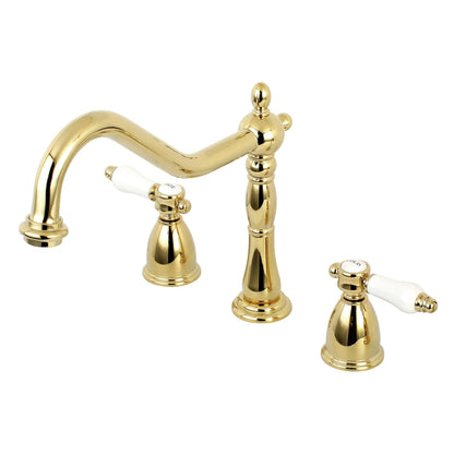 Bel-Air E Two-Handle 3-Hole Deck Mount Widespread Kitchen Faucet