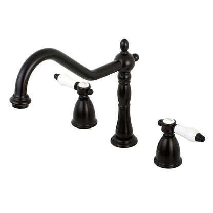 Bel-Air E Two-Handle 3-Hole Deck Mount Widespread Kitchen Faucet