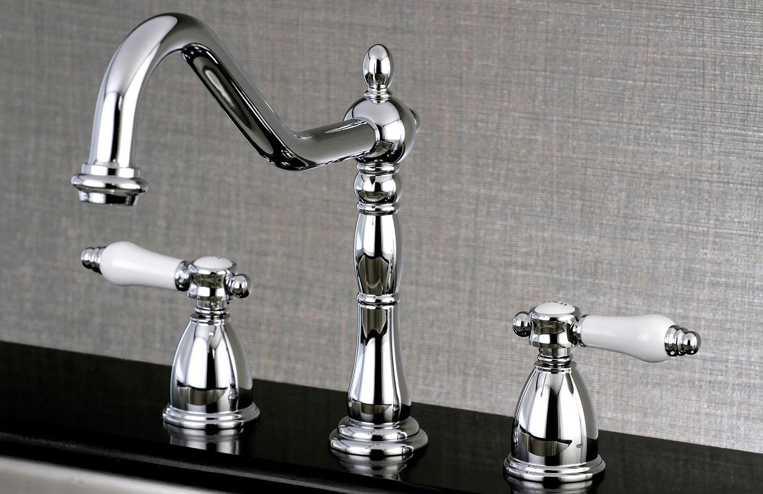 Bel-Air E Two-Handle 3-Hole Deck Mount Widespread Kitchen Faucet