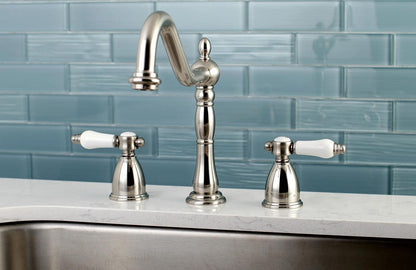 Bel-Air E Two-Handle 3-Hole Deck Mount Widespread Kitchen Faucet