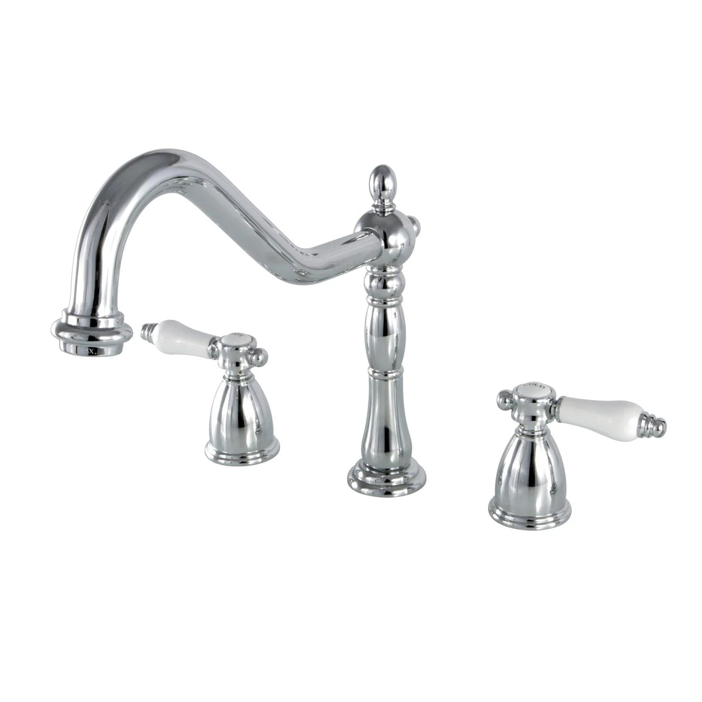 Bel-Air E Two-Handle 3-Hole Deck Mount Widespread Kitchen Faucet