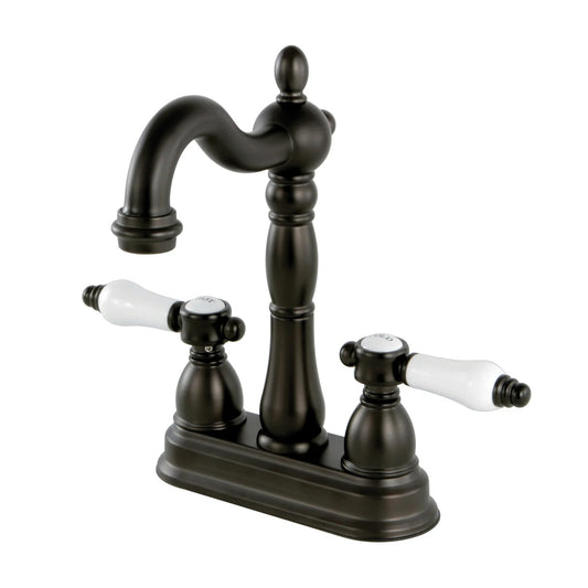 Bel-Air Two-Handle 2-Hole Deck Mount Bar Faucet