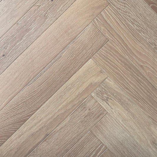 Bel Air Wood Flooring Herringbone Collection Glacier Stone 9/16" x 3 1/2" x 24" Engineered Wood Flooring