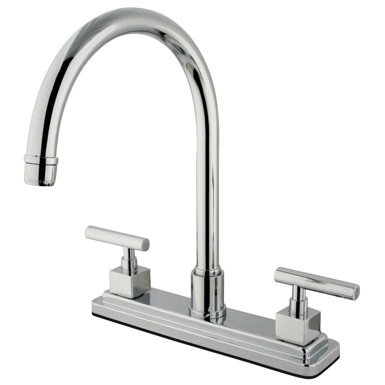 Claremont B Two-Handle 1-Hole/3-Hole Deck Mount 8" Centerset Kitchen Faucet