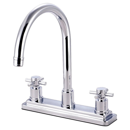 Concord M Two-Handle 1-Hole/3-Hole Deck Mount 8" Centerset Kitchen Faucet