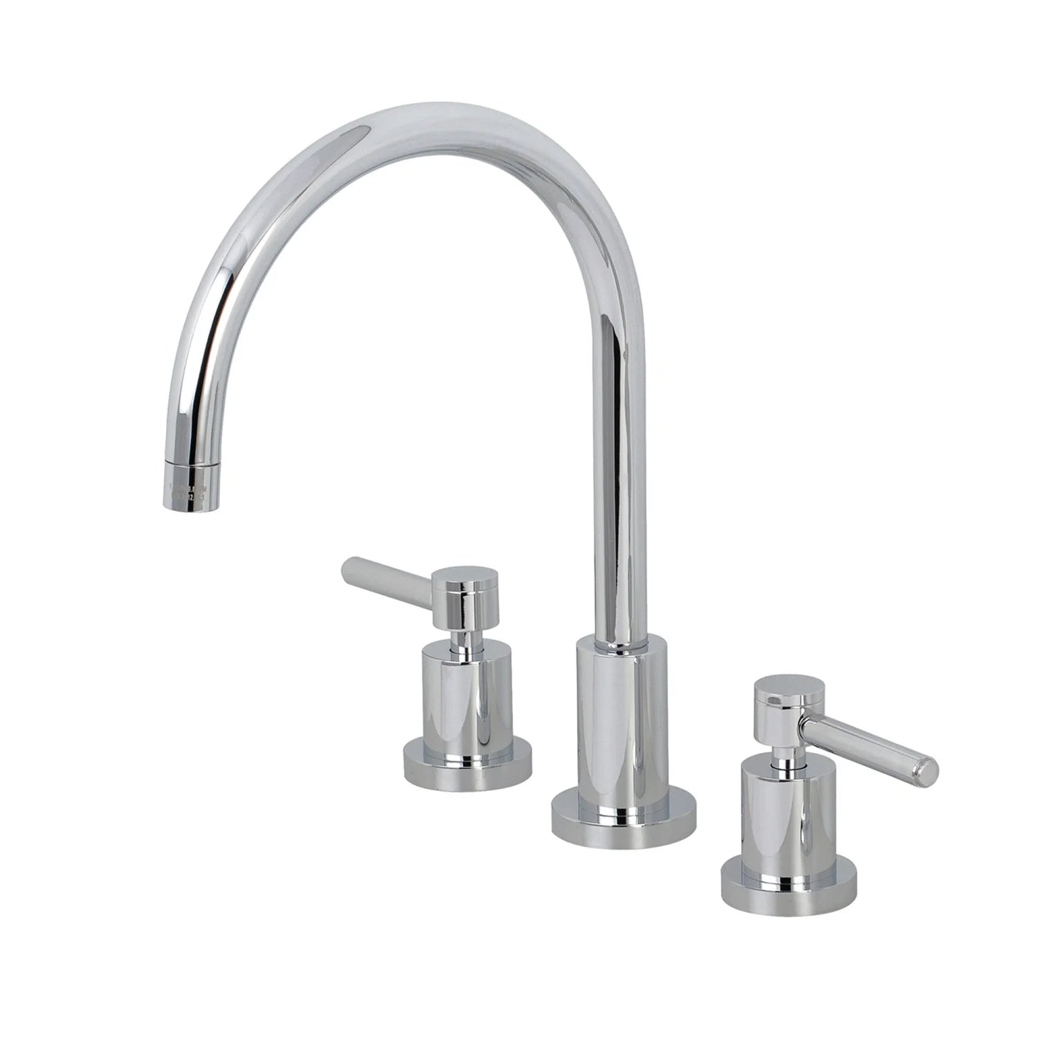 Concord T Two-Handle 3-Hole Deck Mount Widespread Kitchen Faucet