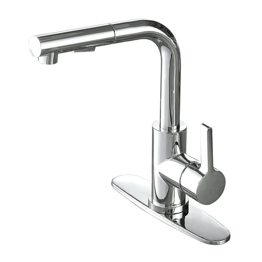 Continental I Single-Handle 1-Hole Deck Mount Pull-Out Sprayer Kitchen Faucet