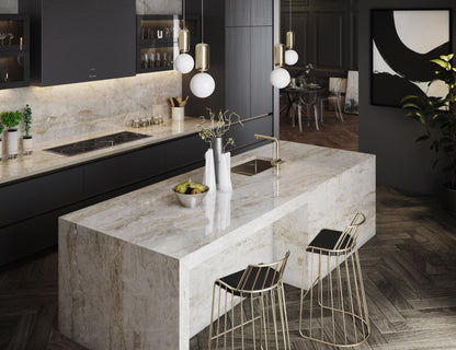 Cosentino Dekton Stonika Collection Taga Polished 126" x 56" Dekton Slab