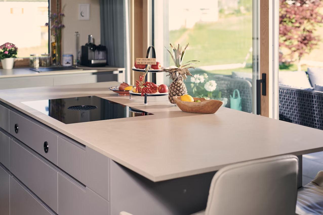 Cosentino Silestone Basiq Collection Coral Clay Color Polished or Suede Finish 128" x 63" Quartz Slab