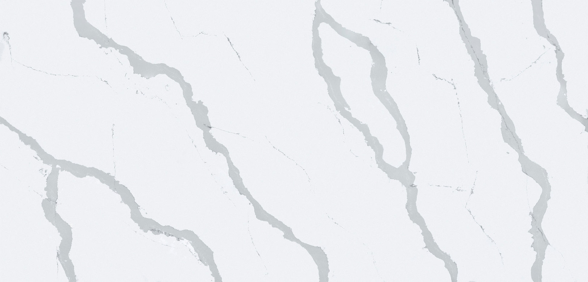 Cosentino Silestone Eternal Collection Bianco Calacatta Polished 128" x 63" Quartz Slab