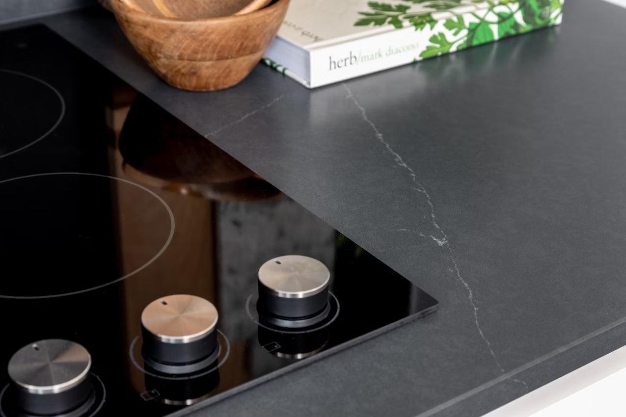 Cosentino Silestone Eternal Collection Charcoal Soapstone Polished or Suede Finish 128" x 63" Quartz Slab