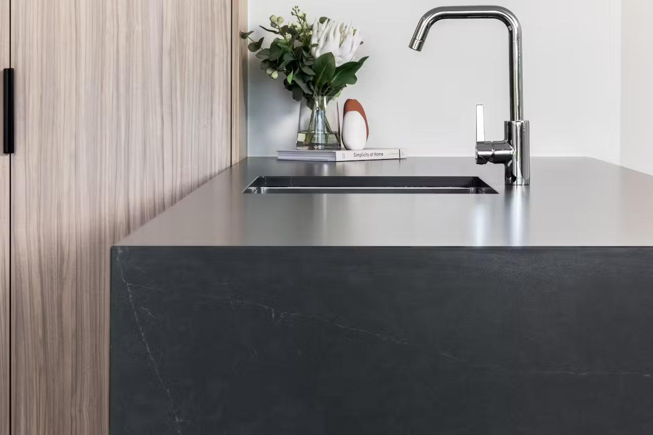 Cosentino Silestone Eternal Collection Charcoal Soapstone Polished or Suede Finish 128" x 63" Quartz Slab