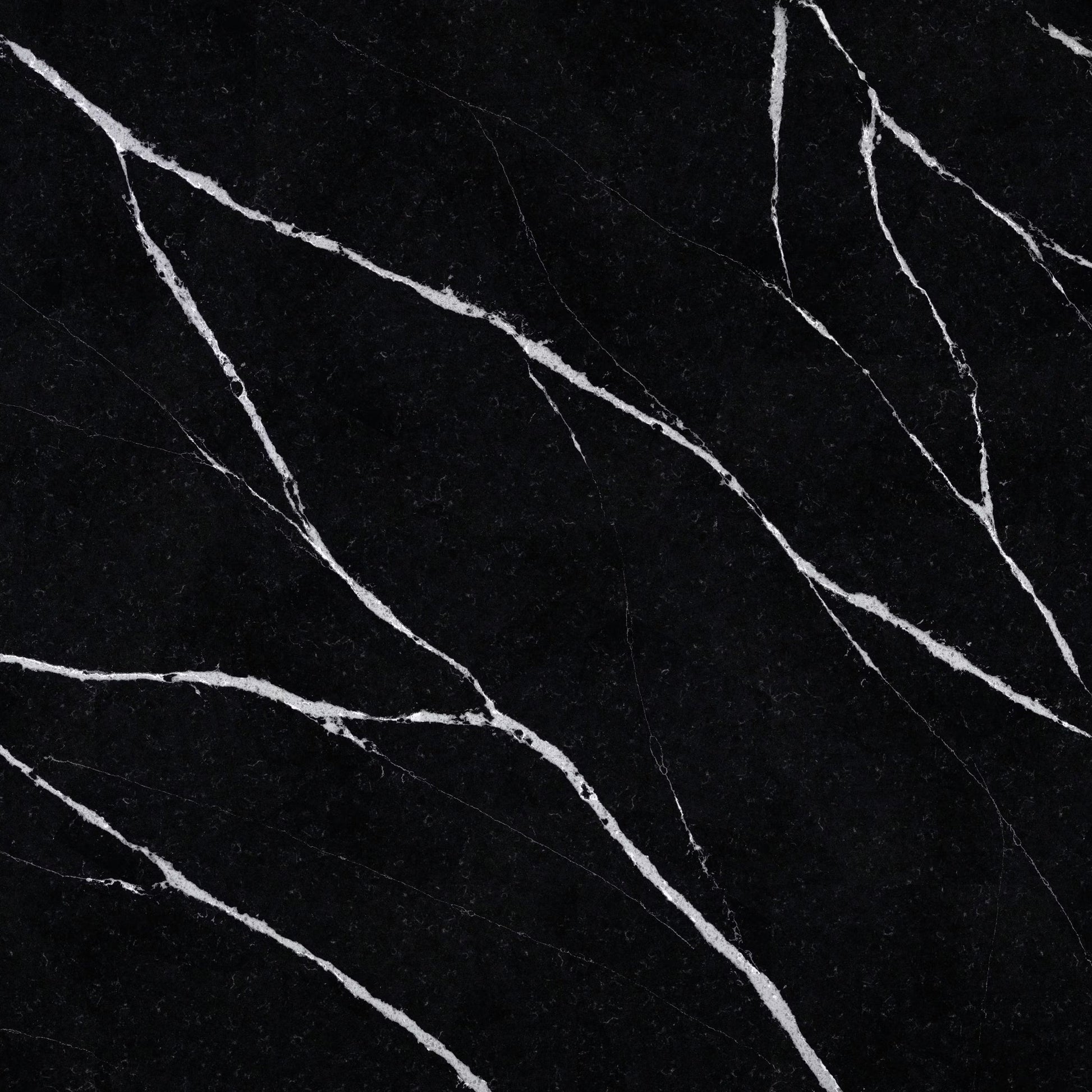 Cosentino Silestone Eternal Collection Et Marquina Polished or Suede Finish 128" x 63" Quartz Slab