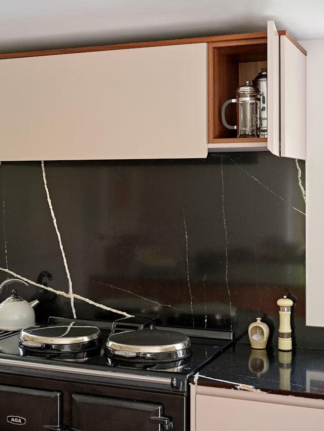 Cosentino Silestone Eternal Collection Et. Noir Polished or Suede Finish 128" x 63" Quartz Slab