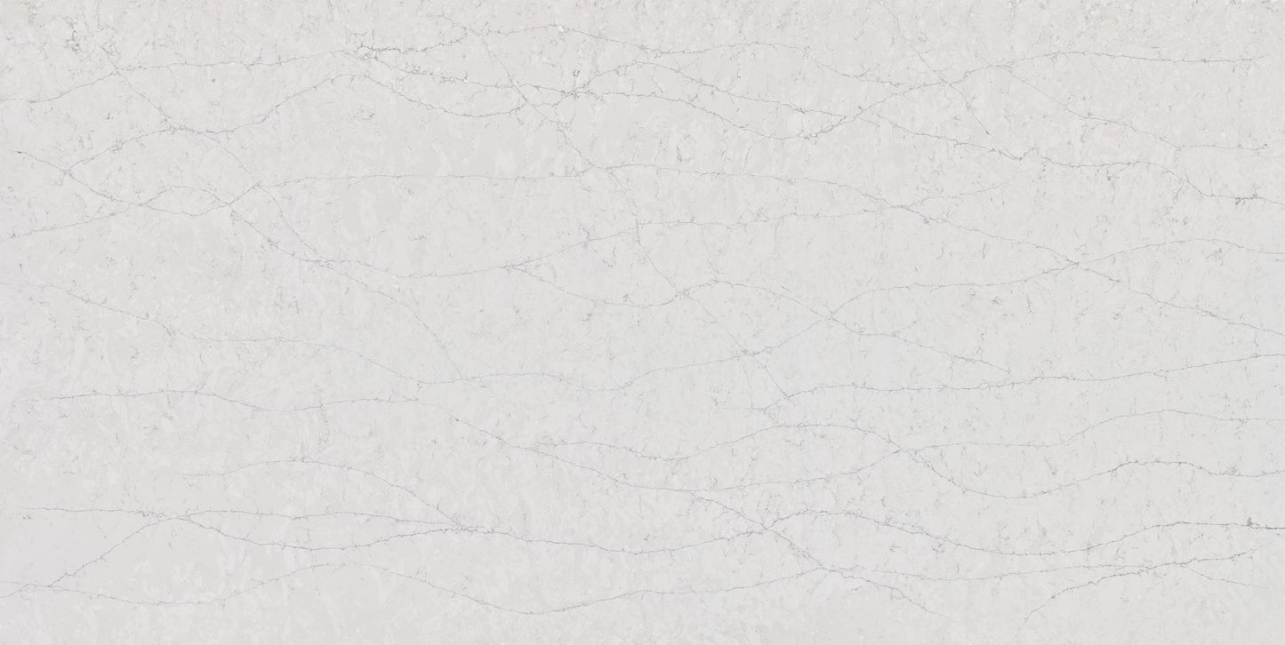 Cosentino Silestone Eternal Collection Pearl Jasmine Polished or Suede Finish 128" x 63" Quartz Slab