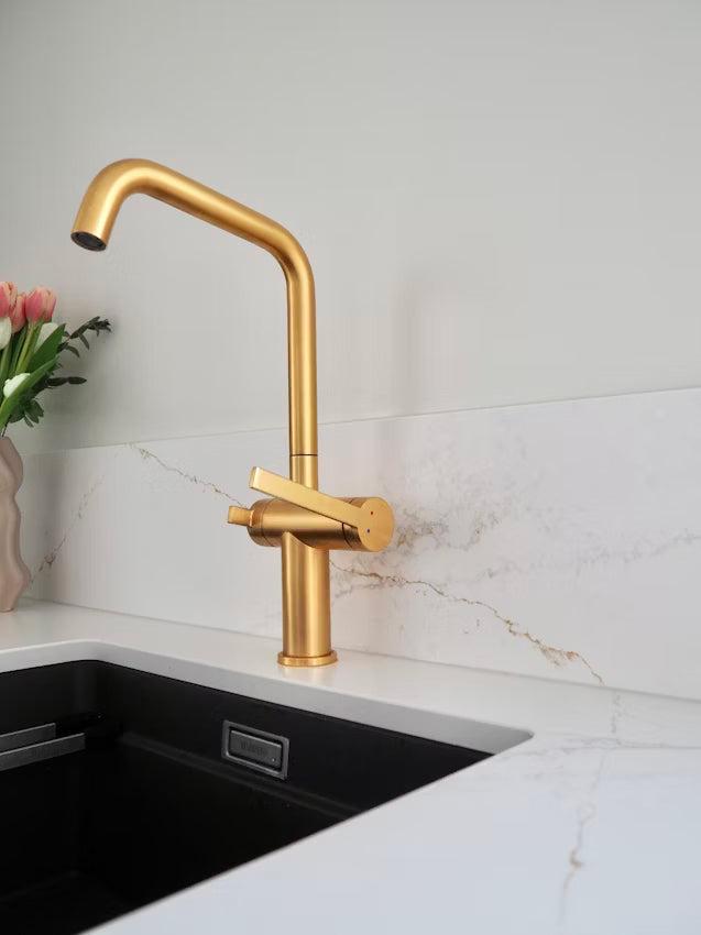 Cosentino Silestone Ethereal Collection Ethereal Glow Polished or Suede Finish 128" x 63" Quartz Slab