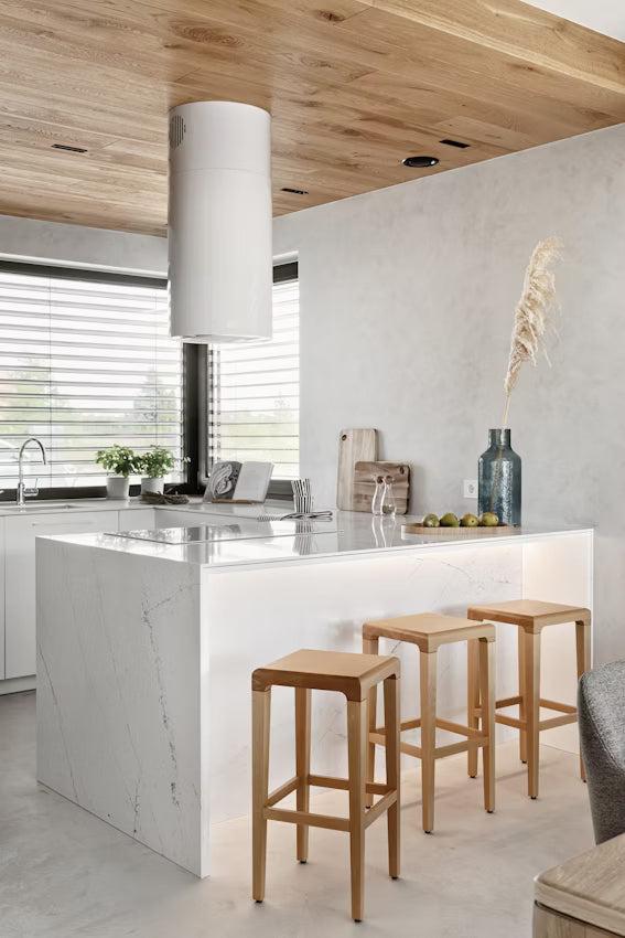 Cosentino Silestone Ethereal Collection Ethereal Noctis Polished or Suede Finish 128" x 63" Quartz Slab