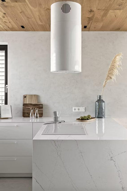 Cosentino Silestone Ethereal Collection Ethereal Noctis Polished or Suede Finish 128" x 63" Quartz Slab