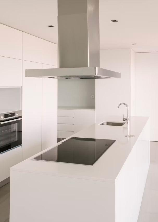 Cosentino Silestone Mythology Collection Miami White Polished Regular Size (120" x 55") or Jumbo Size (128" x 63") Quartz Slab