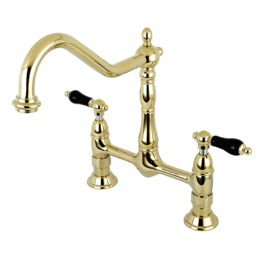 Duchess B Two-Handle 2-Hole Deck Mount Bridge Kitchen Faucet