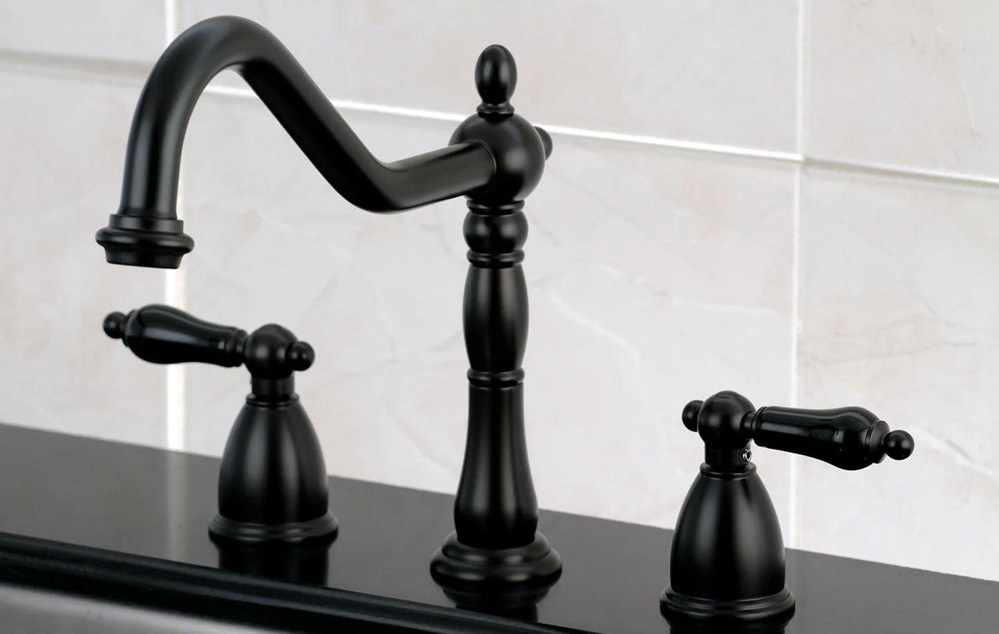 Duchess H Two-Handle 3-Hole Deck Mount Widespread Kitchen Faucet