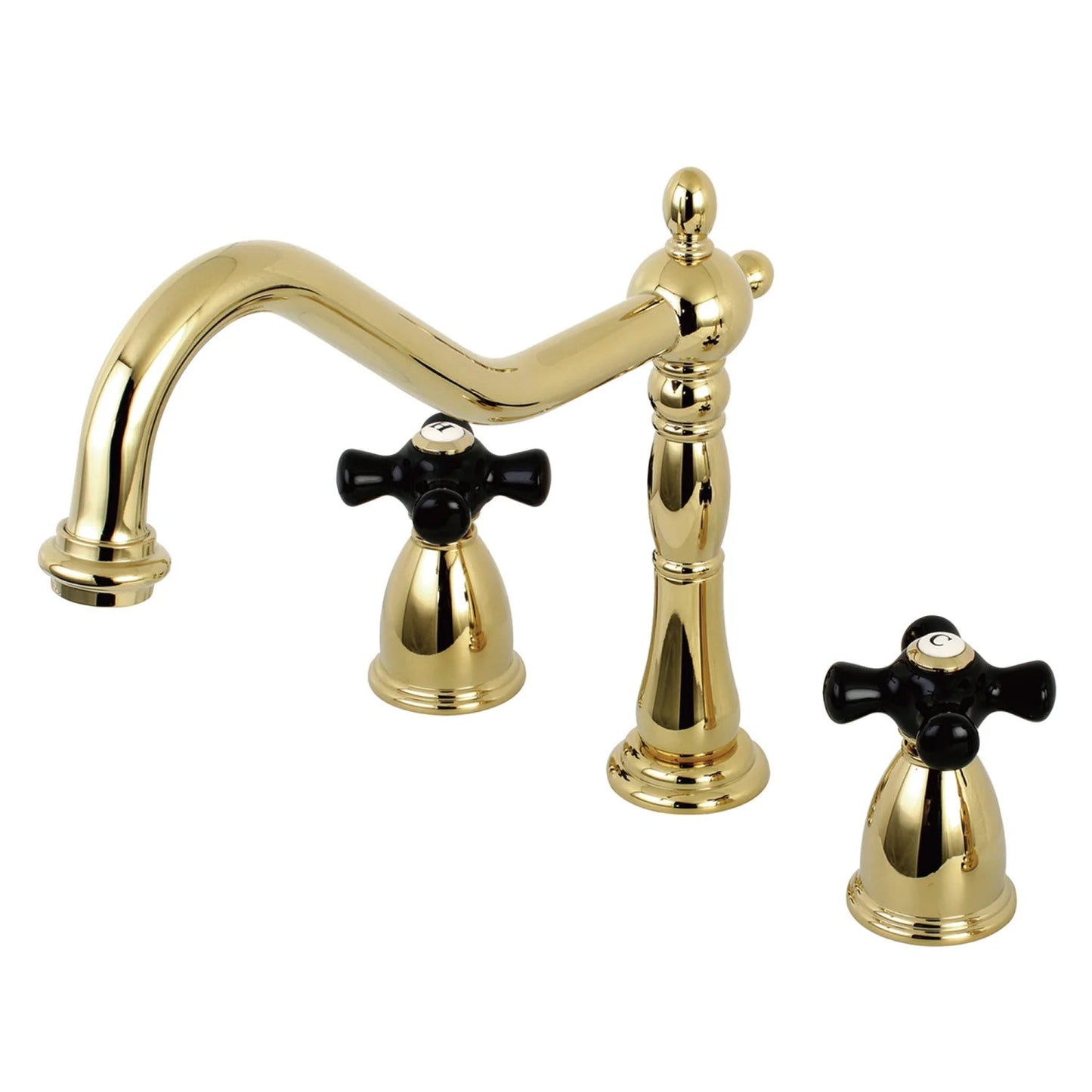 Duchess I Two-Handle 3-Hole Deck Mount Widespread Kitchen Faucet