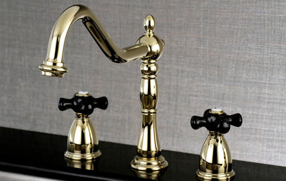 Duchess I Two-Handle 3-Hole Deck Mount Widespread Kitchen Faucet