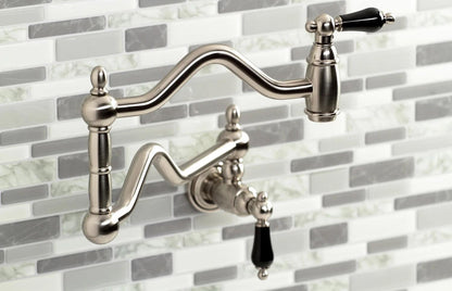 Duchess L Two-Handle 1-Hole Wall Mount Pot Filler/Kitchen Faucet