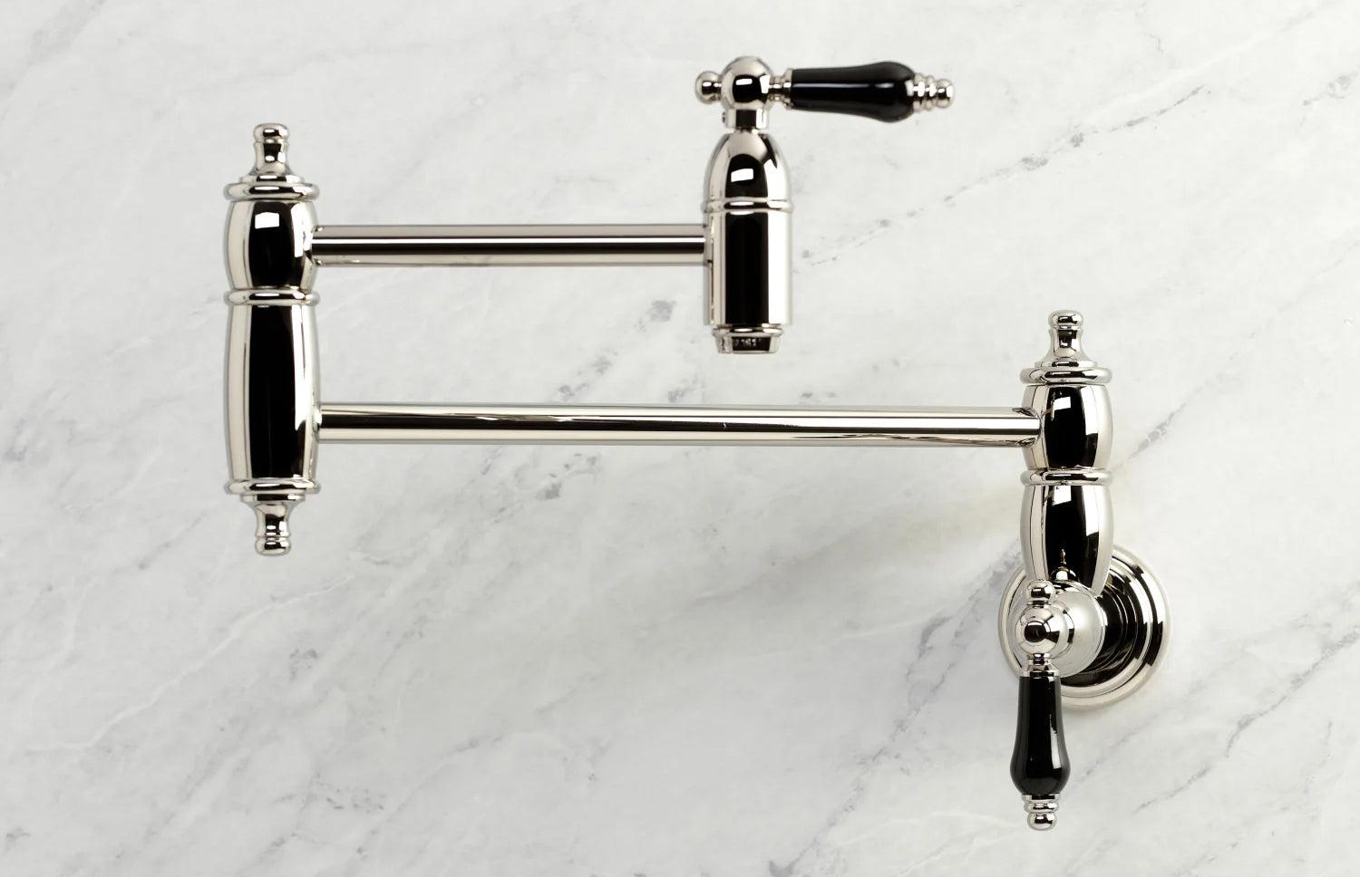 Duchess N Two-Handle 1-Hole Wall Mount Pot Filler/Kitchen Faucet