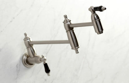 Duchess N Two-Handle 1-Hole Wall Mount Pot Filler/Kitchen Faucet