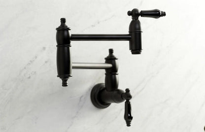 Duchess N Two-Handle 1-Hole Wall Mount Pot Filler/Kitchen Faucet