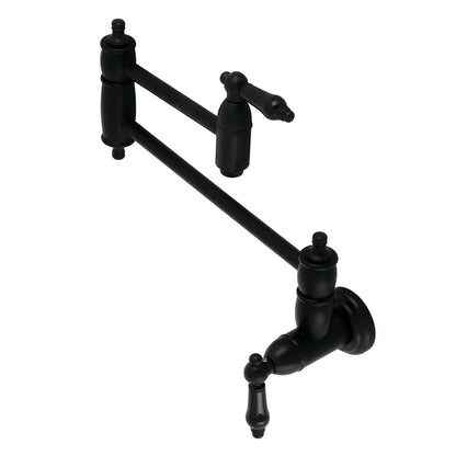 Duchess N Two-Handle 1-Hole Wall Mount Pot Filler/Kitchen Faucet