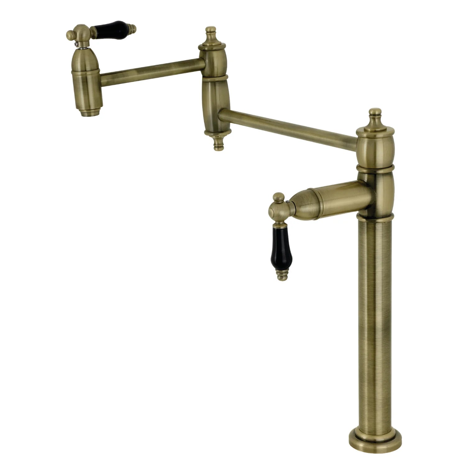 Duchess Q Two-Handle 1-Hole Deck Mount Pot Filler/Kitchen Faucet