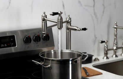 Duchess Q Two-Handle 1-Hole Deck Mount Pot Filler/Kitchen Faucet