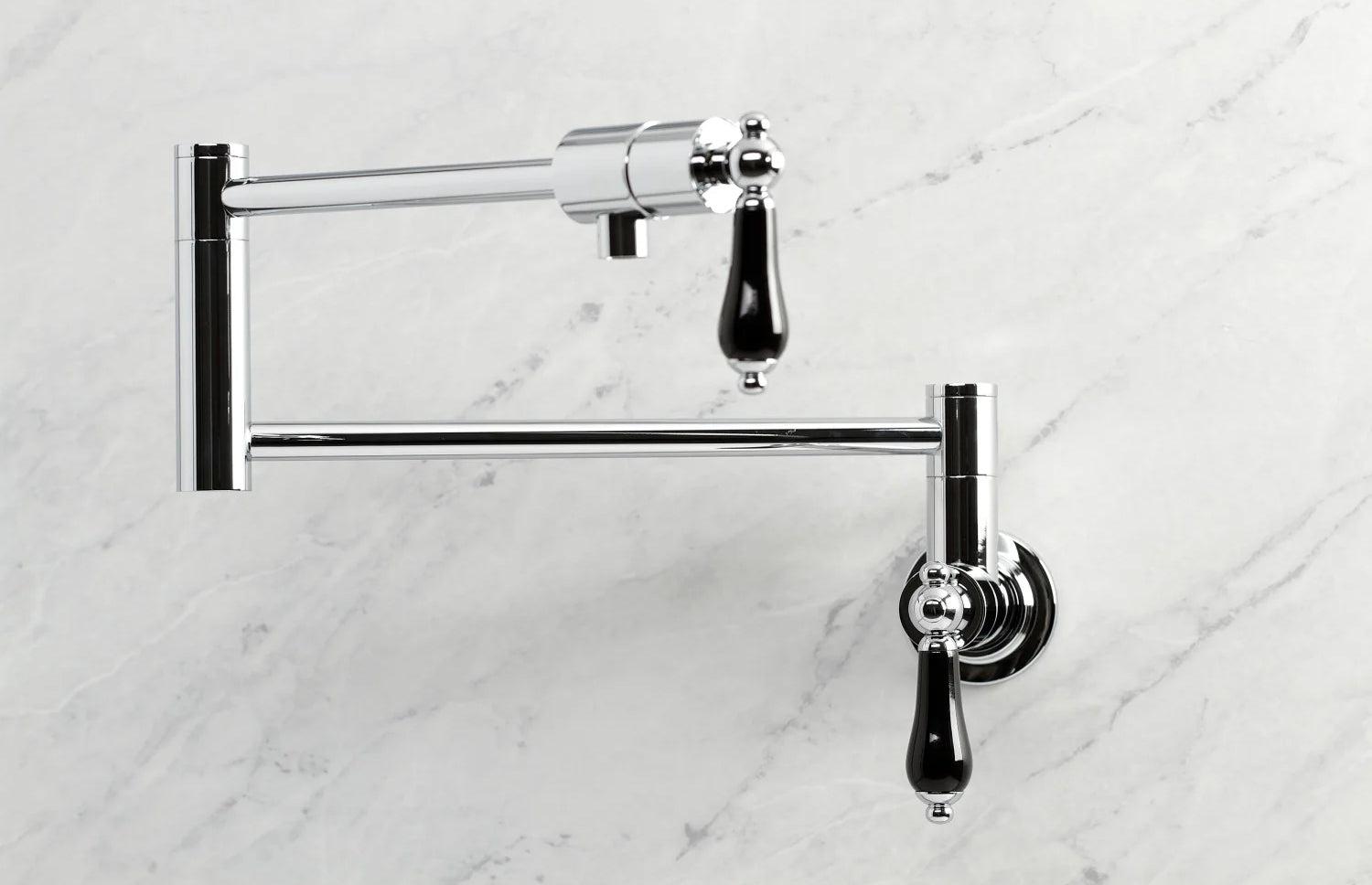 Duchess R Two-Handle 1-Hole Wall Mount Pot Filler/Kitchen Faucet