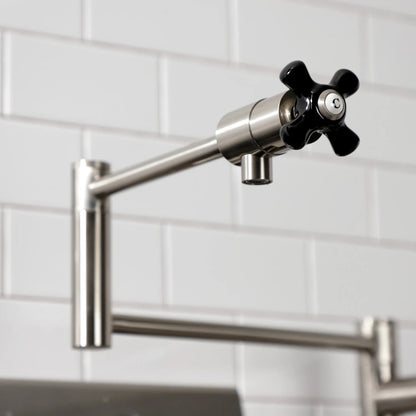 Duchess S Two-Handle 1-Hole Deck Mount Pot Filler/Kitchen Faucet