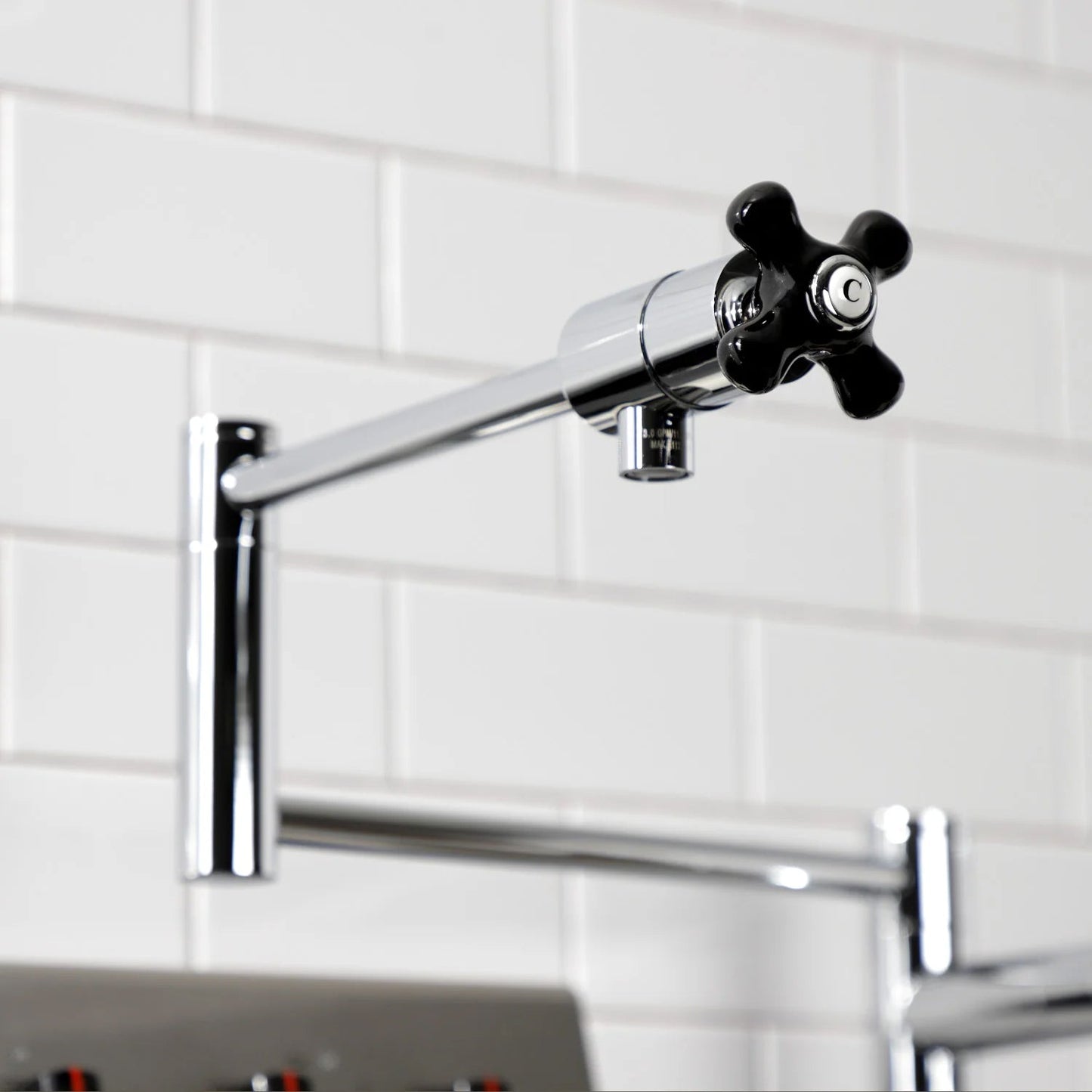 Duchess S Two-Handle 1-Hole Deck Mount Pot Filler/Kitchen Faucet