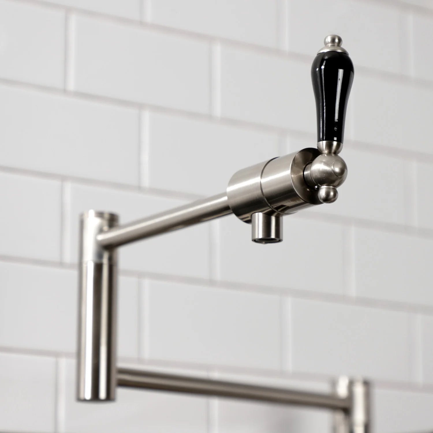 Duchess T Two-Handle 1-Hole Deck Mount Pot Filler/Kitchen Faucet