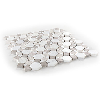 Elysium Tiles Aether Loft Polished 11.5" x 12" Mosaic Tile