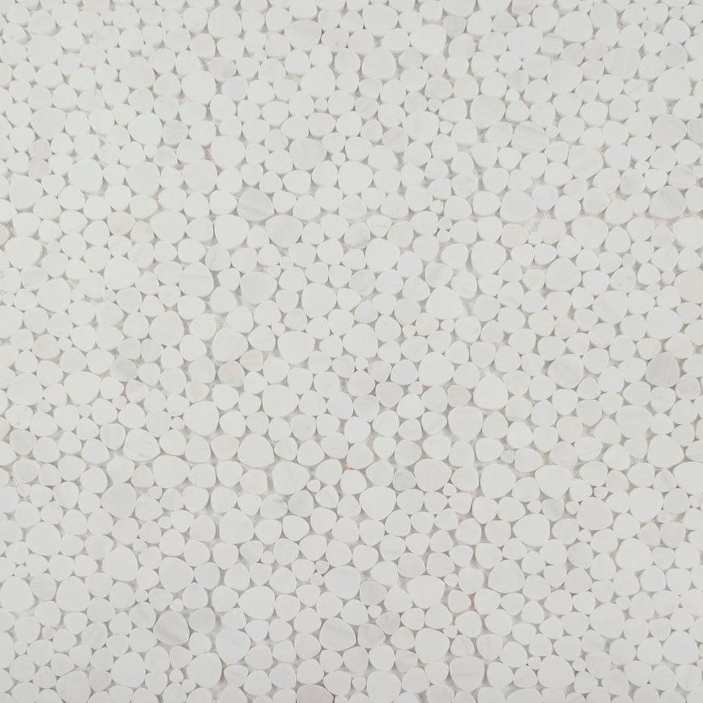 Elysium Tiles Aphrodite Dolomite Honed 12" x 12" Marble Mosaic Tile