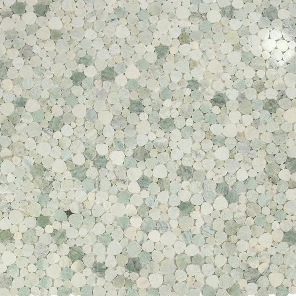 Elysium Tiles Aphrodite Green 12" x 12" Marble Mosaic Tile