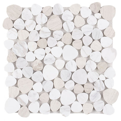 Elysium Tiles Aphrodite Loft 12" x 12" Marble Mosaic Tile